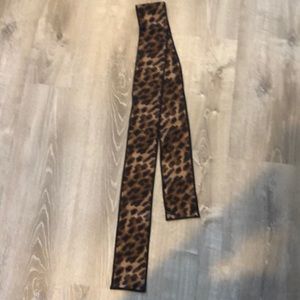 Talbots leopard print scarf